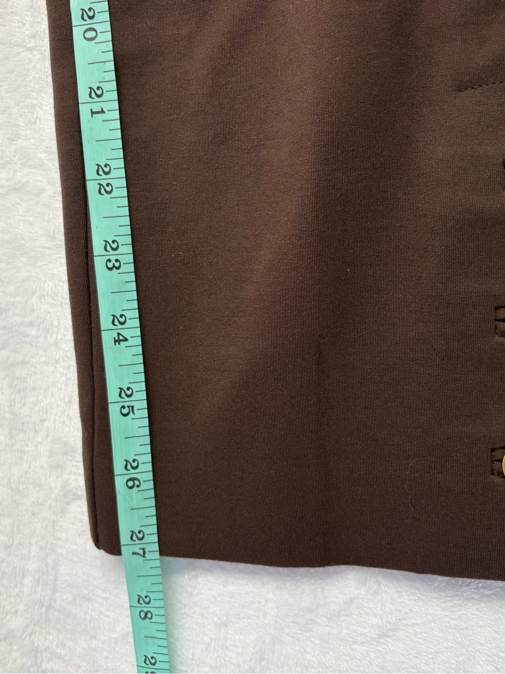 NWT Chico’s So Slimming Juliet Ankle Pants Size 2 Double Espresso Brown - Picture 6 of 7